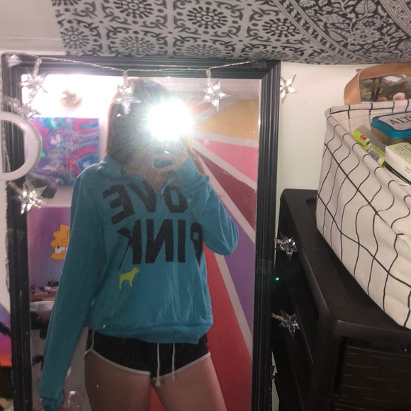 ⭐️3 For $15⭐️ Vintage Y2K VS PINK Quarter ZIP Pullover - Picture 6 of 6